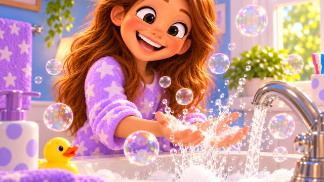 Scene 32 - Clean and Happy Every Day!