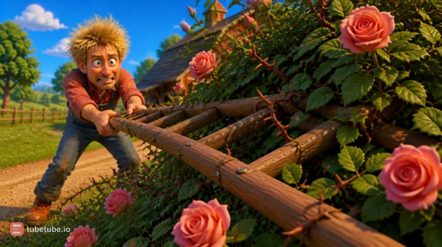 Scene 8 - Die gigantische Leiter