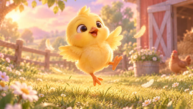 Scene 2 - Le petit poussin qui fais boum boum