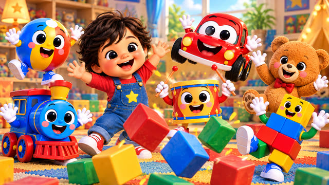 Scene 31 - Braulio's Toy Fiesta | La Fiesta de Juguetes | English & Spanish