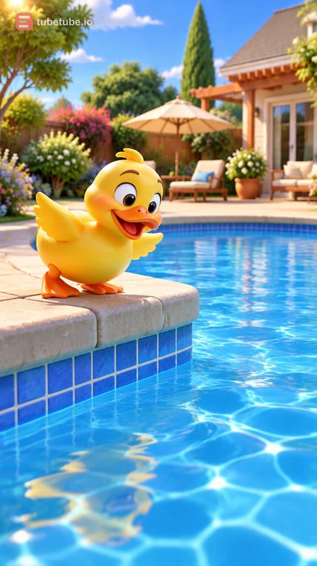 Scene 3 - The Funny Duckling Splash