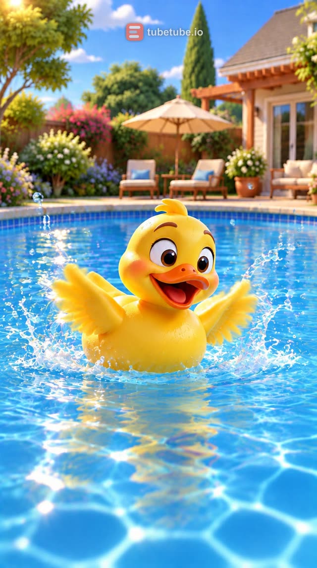 Scene 5 - The Funny Duckling Splash