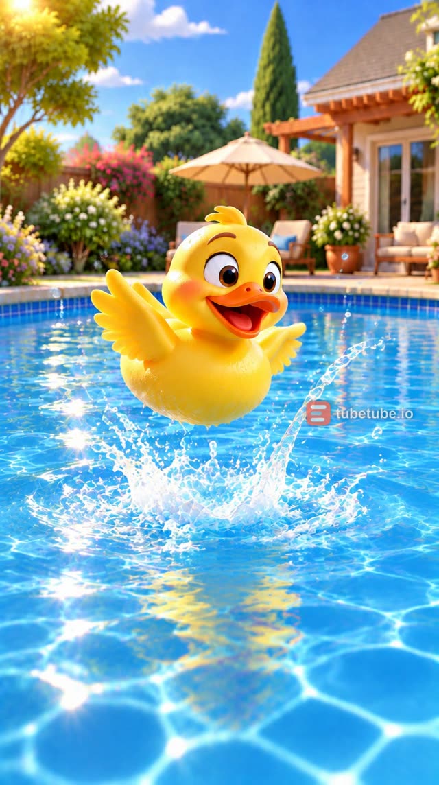 Scene 6 - The Funny Duckling Splash