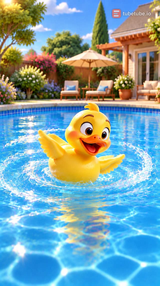 Scene 7 - The Funny Duckling Splash