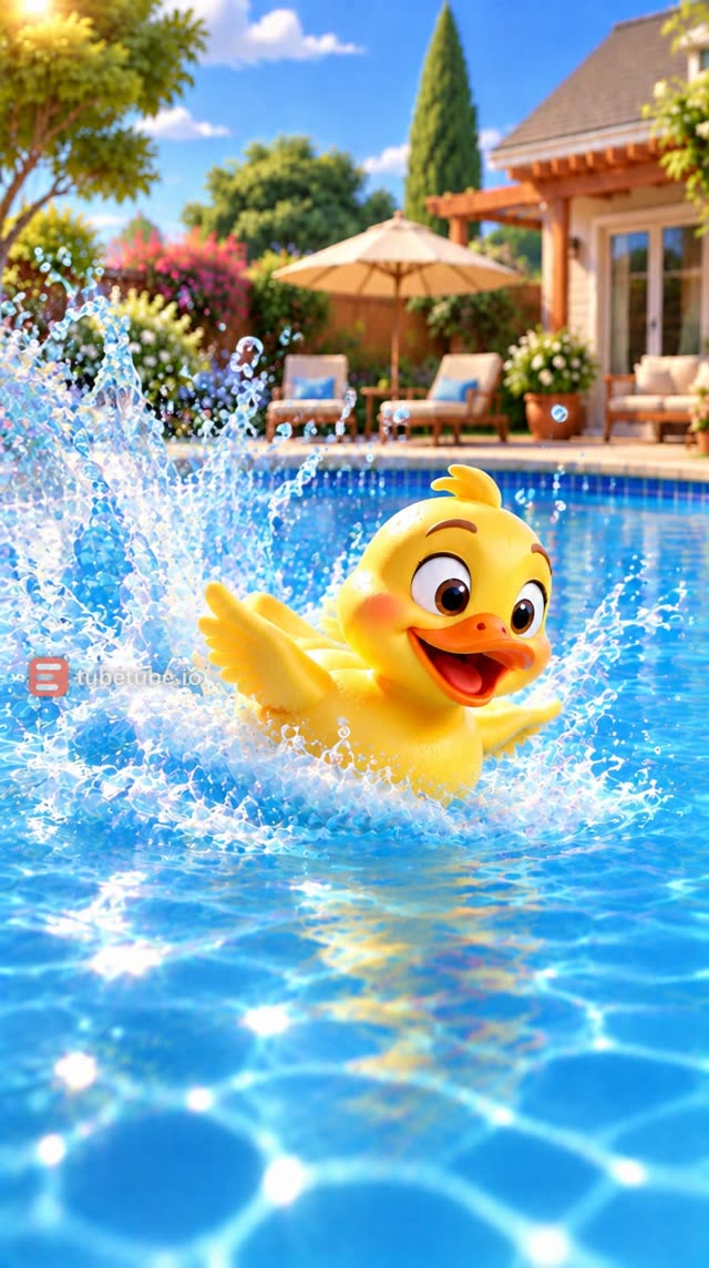 Scene 8 - The Funny Duckling Splash