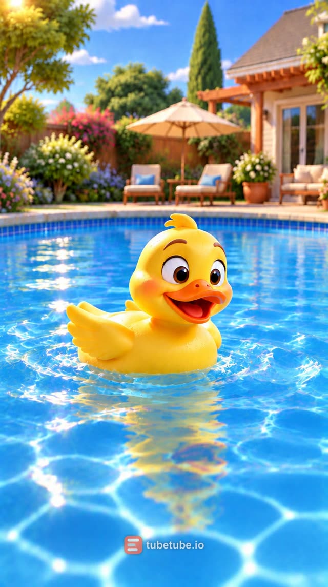 Scene 9 - The Funny Duckling Splash