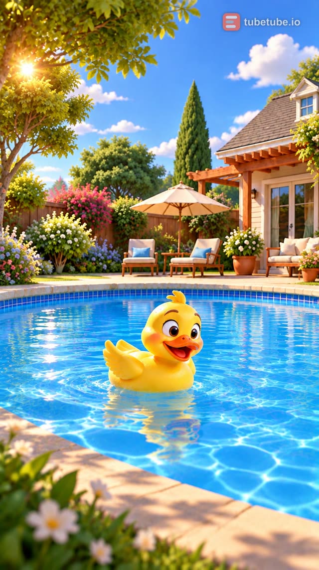 Scene 10 - The Funny Duckling Splash