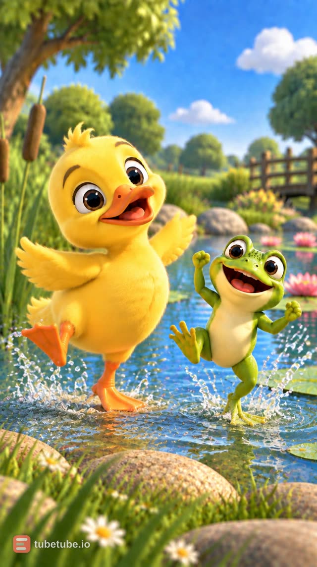 Scene 10 - WIGGLE WIGGLE LITTLE DUCK