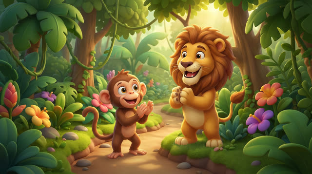 Scene 2 - Jungle Animal Parade