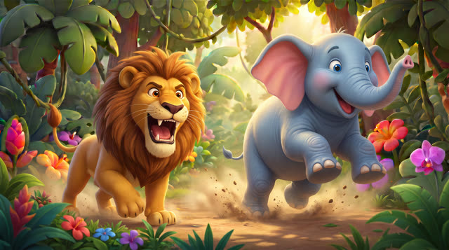 Scene 21 - Jungle Animal Parade