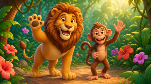 Scene 29 - Jungle Animal Parade