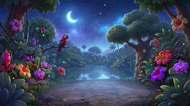Scene 36 - Jungle Animal Parade