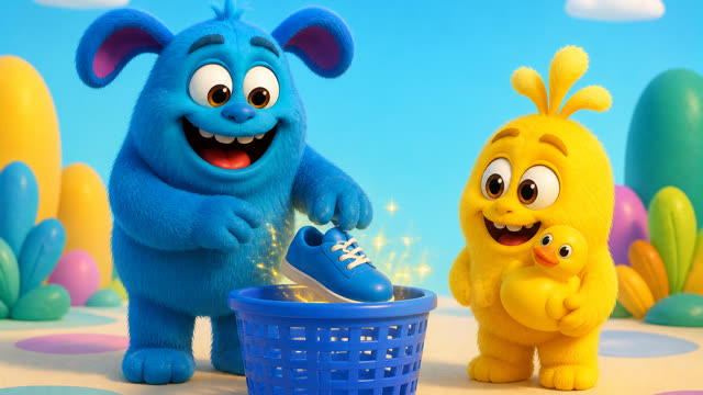 Scene 7 - The Color Monster Song | Learn Colors for Kids