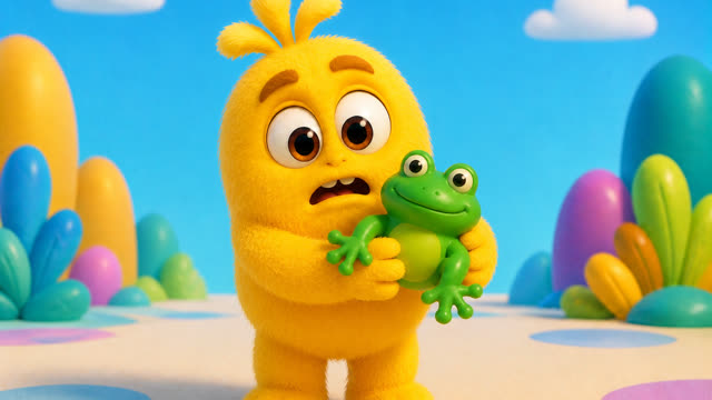 Scene 9 - The Color Monster Song | Learn Colors for Kids