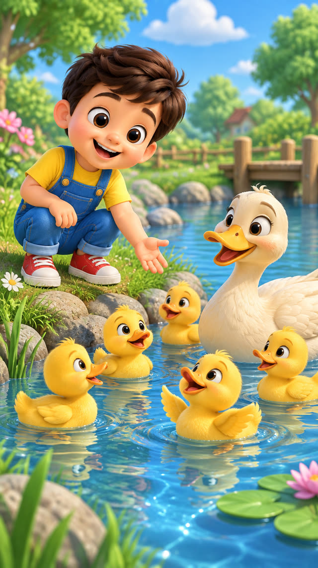Scene 1 - Five Little Ducks