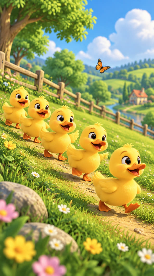 Scene 2 - Five Little Ducks