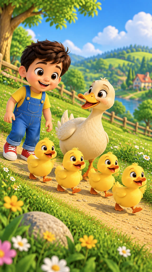 Scene 3 - Five Little Ducks