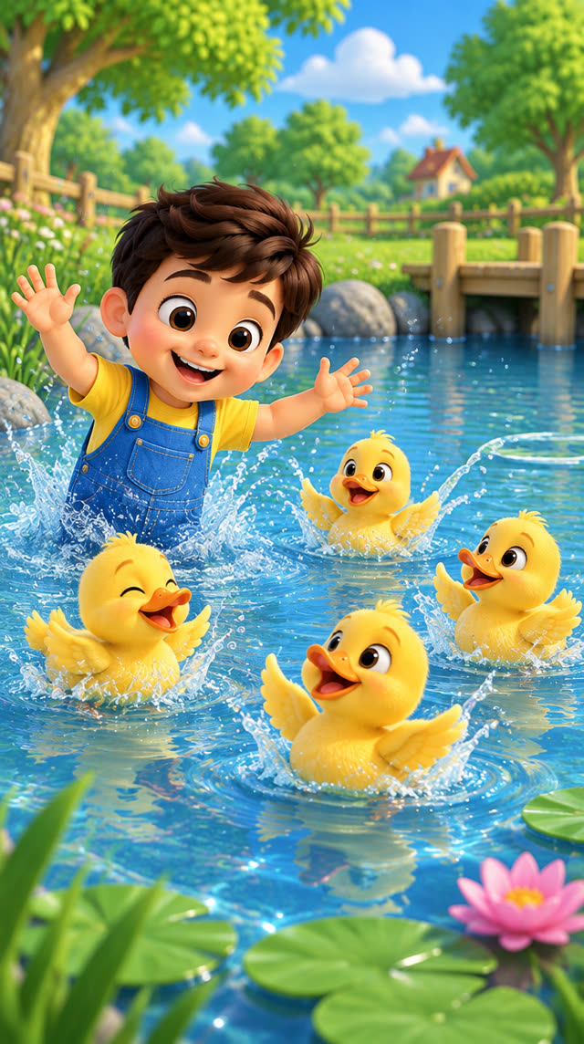 Scene 4 - Five Little Ducks