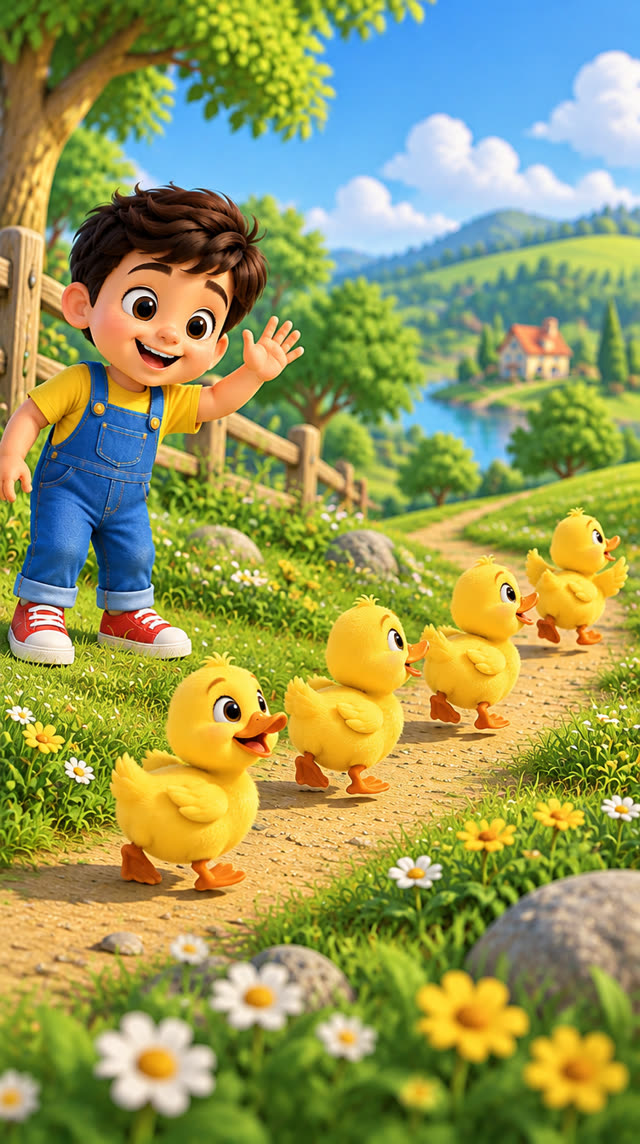 Scene 5 - Five Little Ducks