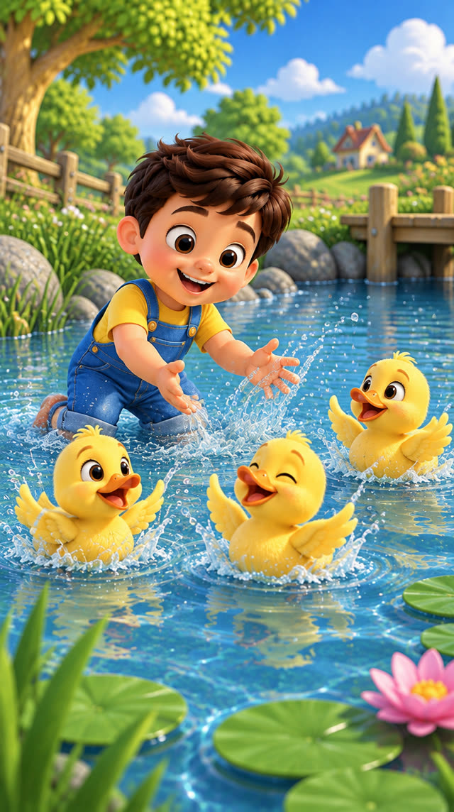 Scene 7 - Five Little Ducks