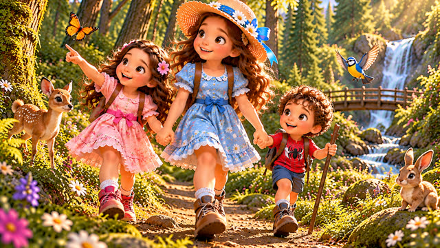 Scene 2 - Promenons nous dans les bois
