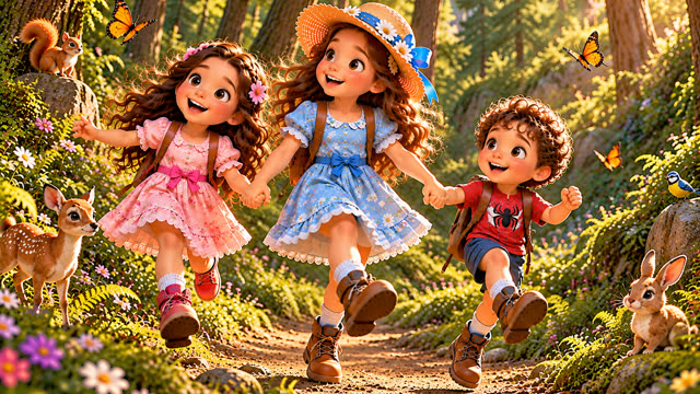 Scene 3 - Promenons nous dans les bois