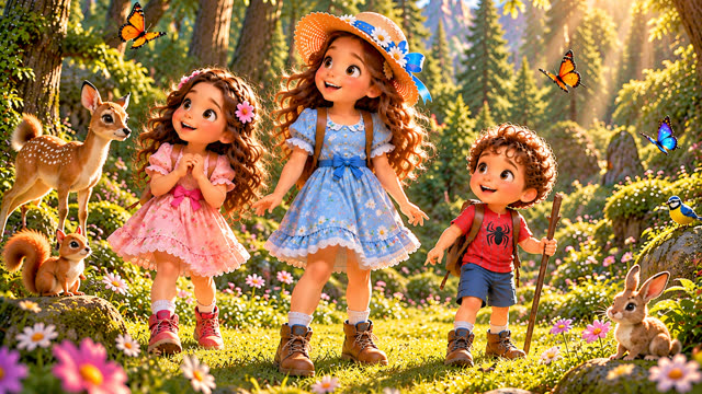 Scene 4 - Promenons nous dans les bois