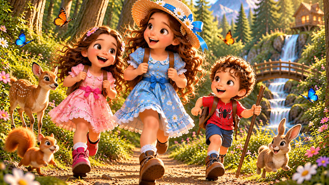 Scene 8 - Promenons nous dans les bois