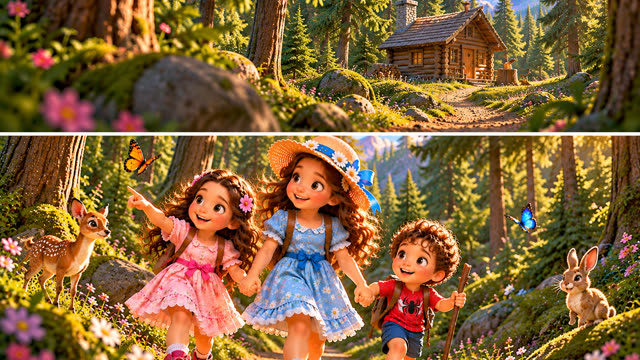 Scene 9 - Promenons nous dans les bois