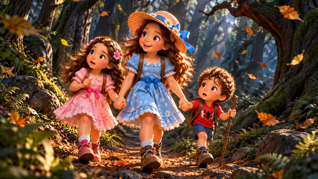 Scene 16 - Promenons nous dans les bois