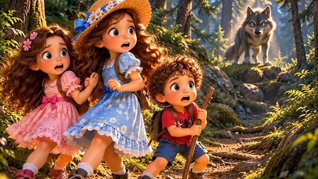 Scene 21 - Promenons nous dans les bois