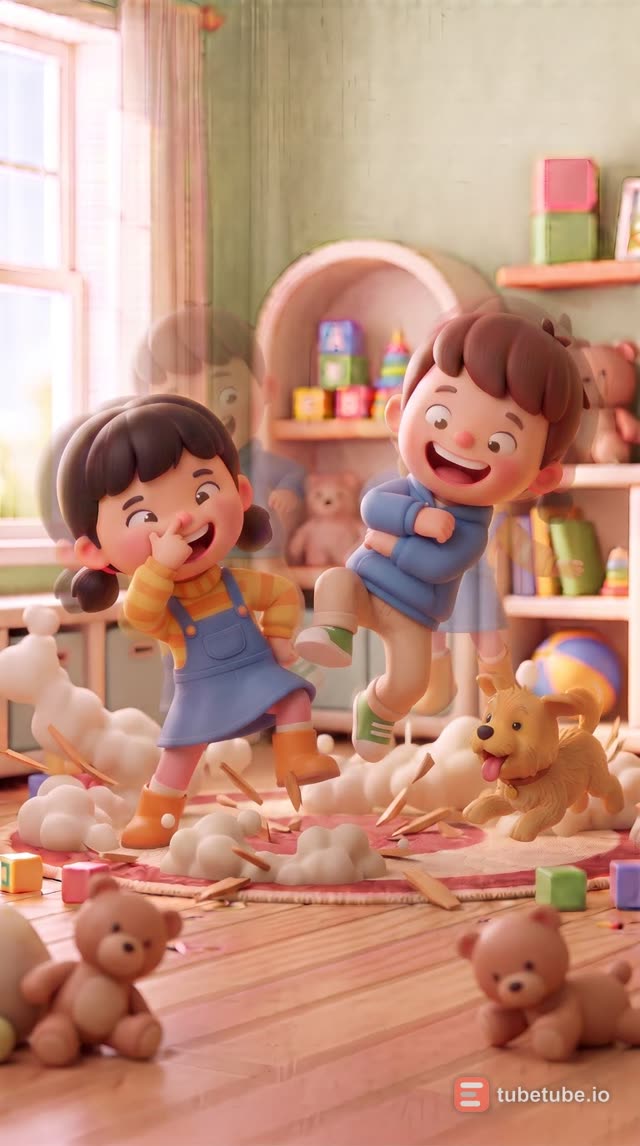 Scene 15 - Wiggle Wiggle Freeze
