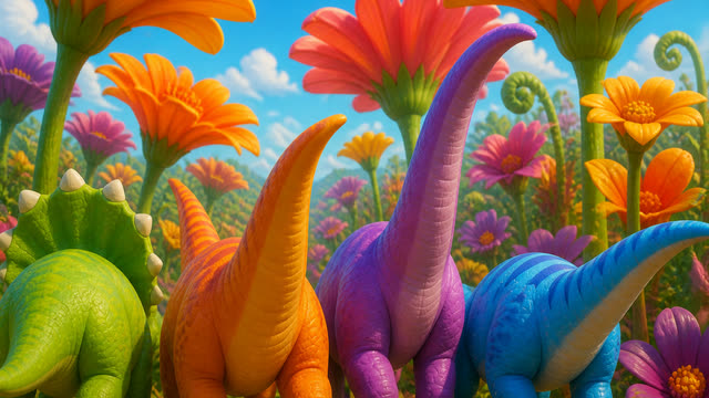 Scene 6 - Dino Counting to Ten