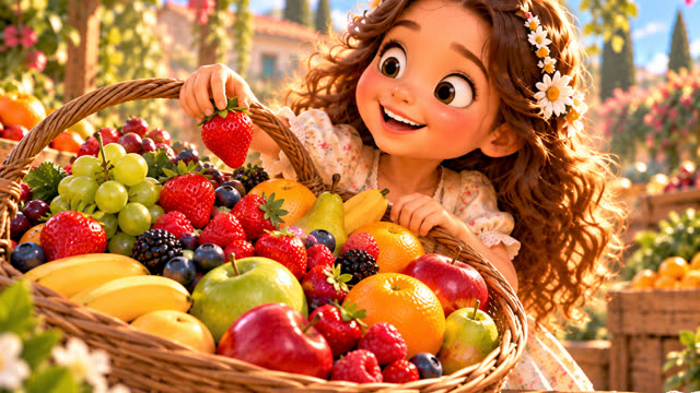 Scene 12 - Apprends les Fruits avec Stella