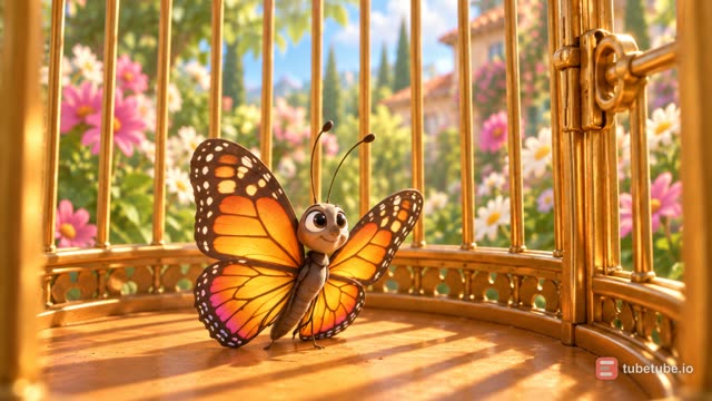 Scene 9 - A Borboleta Livre