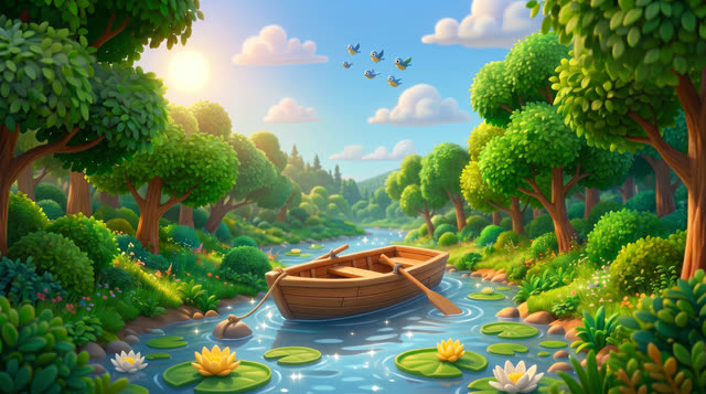 Scene 7 - Rema Rema Rema la Barca