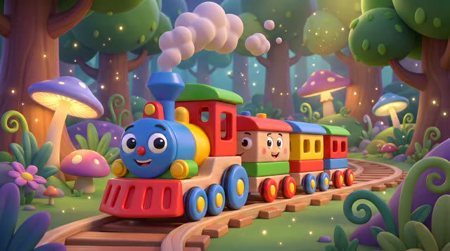 Scene 7 - Mimo and the Color Train 🌈🚂 | Learn Colors for Kids