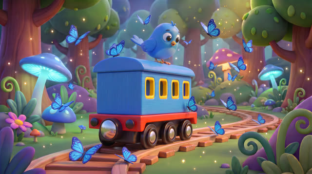 Scene 11 - Mimo and the Color Train 🌈🚂 | Learn Colors for Kids