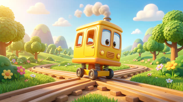 Scene 12 - Mimo and the Color Train 🌈🚂 | Learn Colors for Kids