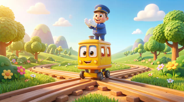 Scene 14 - Mimo and the Color Train 🌈🚂 | Learn Colors for Kids