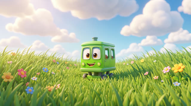 Scene 17 - Mimo and the Color Train 🌈🚂 | Learn Colors for Kids