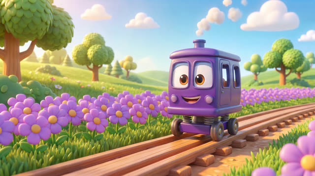 Scene 20 - Mimo and the Color Train 🌈🚂 | Learn Colors for Kids