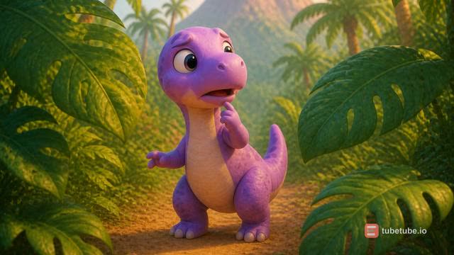 Scene 6 - Five Little Dino Friends