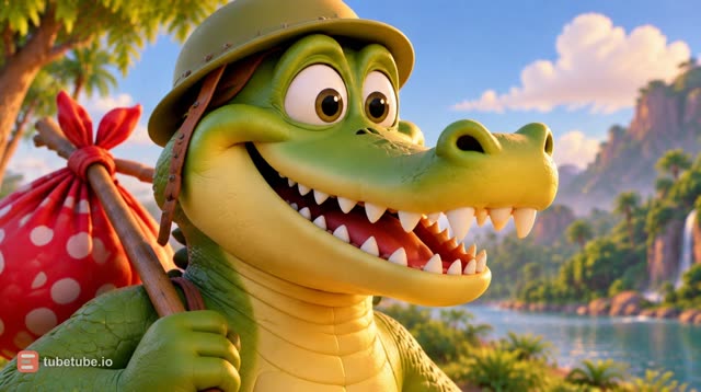 Scene 8 - Le joyeux crocodile du Nil