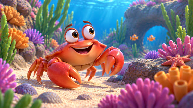 Scene 2 - Crabby Bubble Pop
