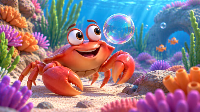 Scene 3 - Crabby Bubble Pop