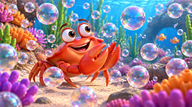 Scene 4 - Crabby Bubble Pop
