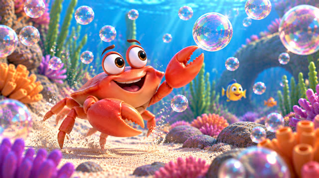 Scene 5 - Crabby Bubble Pop