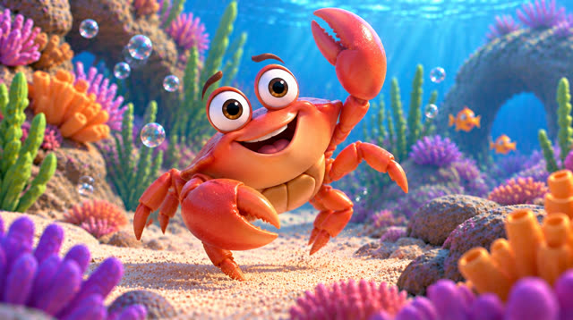 Scene 6 - Crabby Bubble Pop