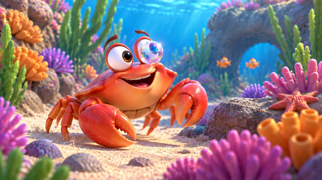 Scene 7 - Crabby Bubble Pop